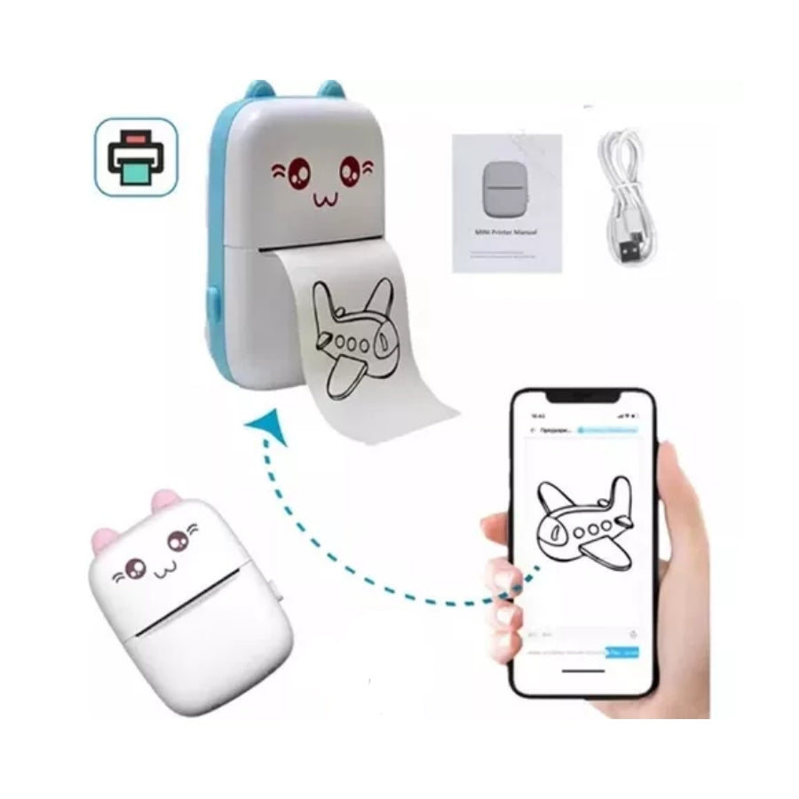 🖨️ MINI IMPRESORA PORTÁTIL INSTANTÁNEA